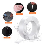 CINTA ADHESIVA DOBLE 3 METROS MAGICA