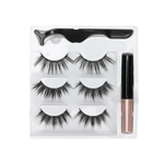 Kit 3 Pares Pestañas Postizas Magneticas